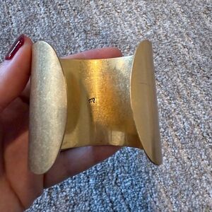 Gold Madewell wrist cuff